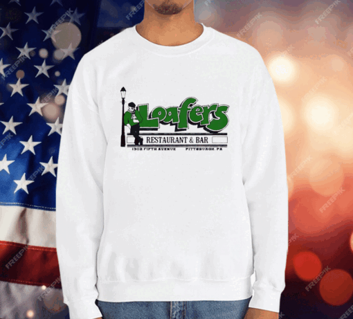 Loafers Restaurant & Bar Pittsburgh T-Shirt - Image 2