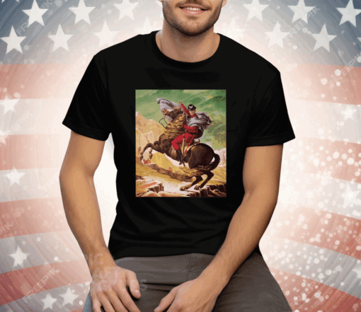 M. Bison Crossing The Alps Wall Street Fighter 1994 Tee Shirt - Image 3