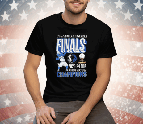 MAVS Finals 20233-24 Western Conference Champions Tee Shirt