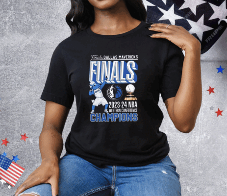 MAVS Finals 20233-24 Western Conference Champions Tee Shirt