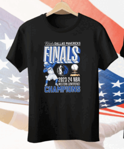 MAVS Finals 20233-24 Western Conference Champions Tee Shirt