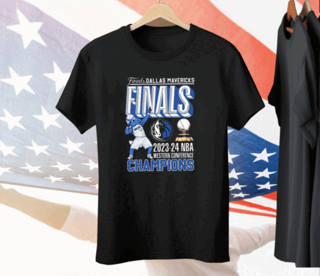 MAVS Finals 20233-24 Western Conference Champions Tee Shirt