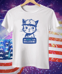 Mariners Take Meow’t to the Ballgame Tee Shirt