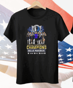 Mavs Western Conference Champions Signature Shirt 2024 Tee Shirt