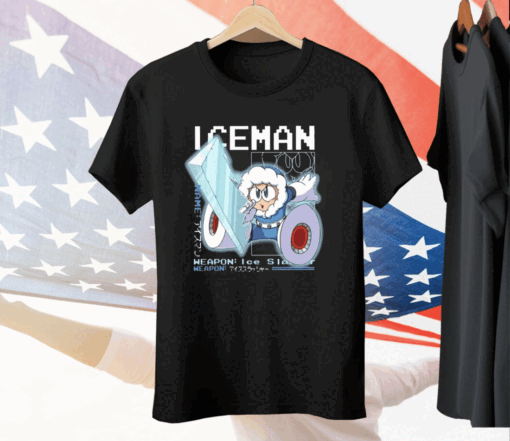 Mega Man Capcom Iceman Large Tee Shirt