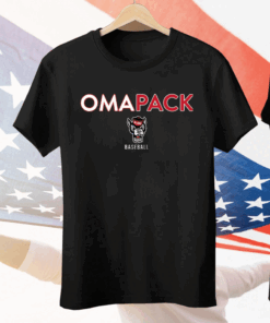 NC State Baseball OmaPack Tee Shirt