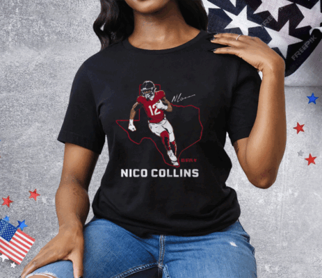 NICO COLLINS STATE STAR Tee Shirt