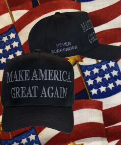 Never Surrender MAGA Baseball Cap