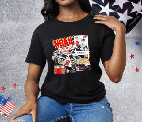 Noah Gragson Exclusive 2024 Bass Pro Stewart-haas Racing Tee Shirt