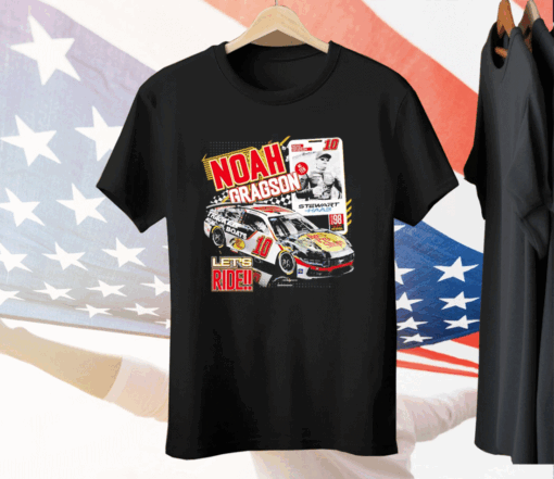 Noah Gragson Exclusive 2024 Bass Pro Stewart-haas Racing Tee Shirt