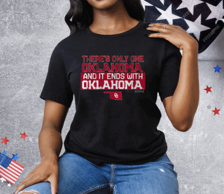 OKLAHOMA SOFTBALL RYLIE BOONE THERE'S ONLY ONE OKLAHOMA Tee Shirt