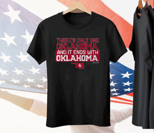 OKLAHOMA SOFTBALL RYLIE BOONE THERE'S ONLY ONE OKLAHOMA Tee Shirt