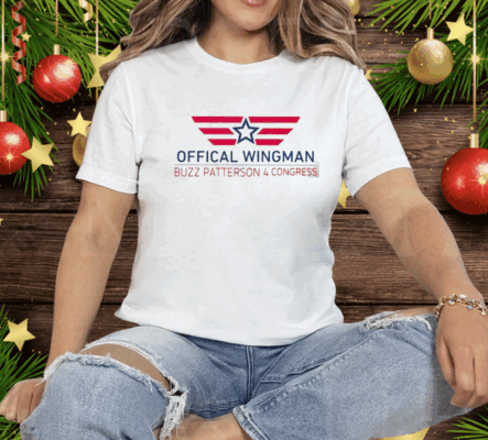 Official Wingman Buzz Patterson 4 Congress Tee Shirt