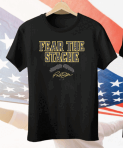 PAUL SKENES FEAR THE STACHE Tee Shirt