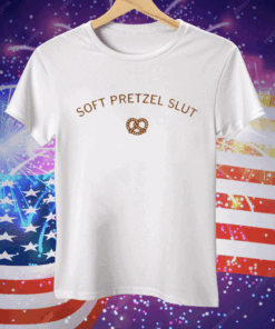 PRETZEL SLUT MUSCLE CROP TOP Tee Shirt