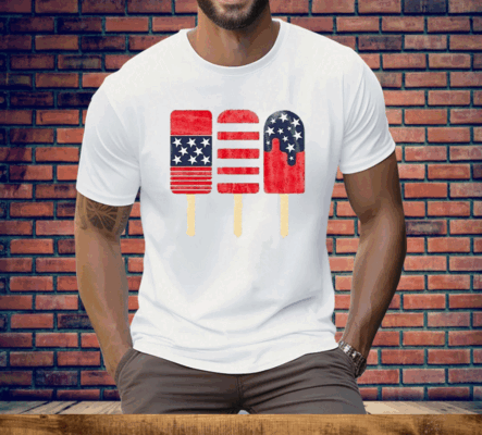 Popsicle 4th Of July Tee Shirt