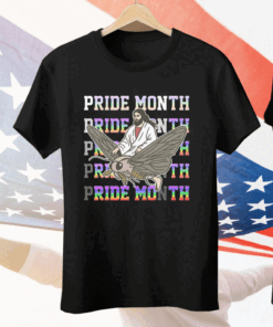 Pride Month Ride Moth Tee Shirt