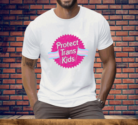 Protect Trans Kids Megamikoart Pride Tee Shirt