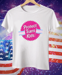 Protect Trans Kids Megamikoart Pride Tee Shirt