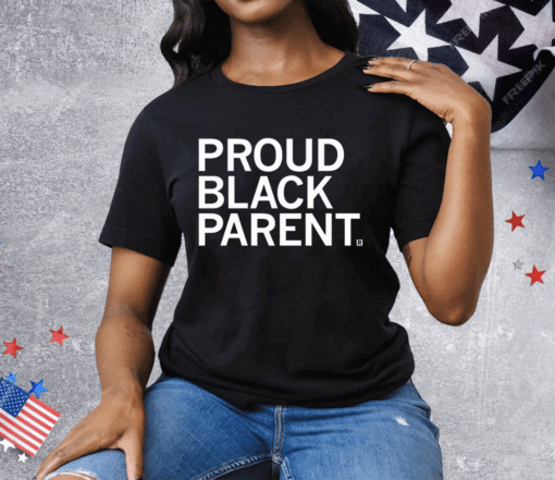 Proud Black Parent Tee Shirt - Image 2