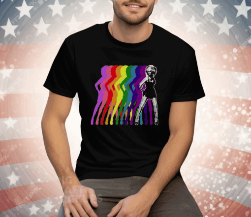 Rupaul Pride Shadow Tee Shirt - Image 2