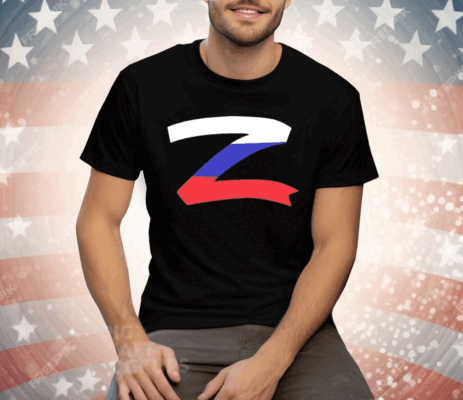 Russian Letter Z Flag Tee Shirt