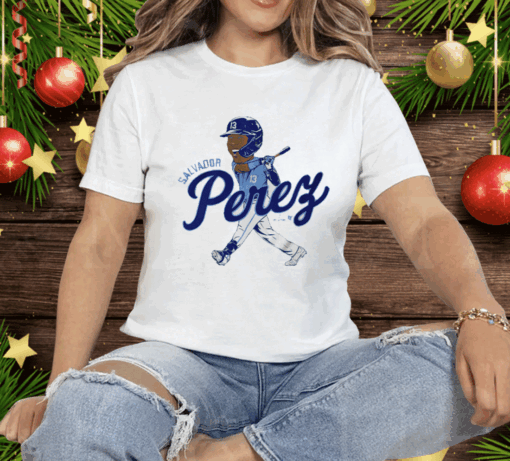 SALVADOR PEREZ CARICATURE Tee Shirt - Image 2