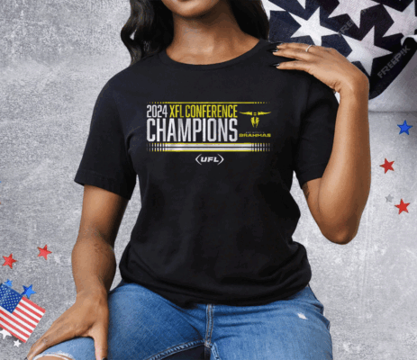 SAN ANTONIO BRAHMAS XFL CONFERENCE CHAMPIONS Tee Shirt