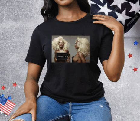 Shannade Clermont That Bitch Mugshot Tee Shirt