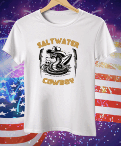 Snake Surf World Salt Water Cowboy Tee Shirt