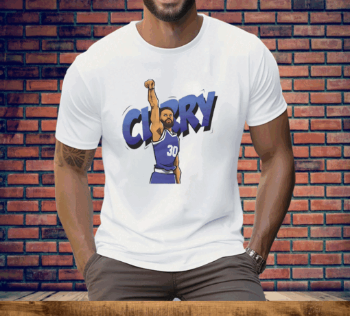 Steph Curry Golden State Caricature Tee Shirt - Image 2