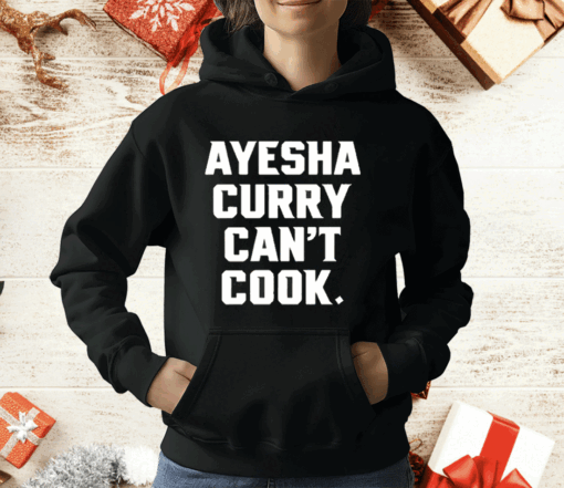 Stephen Curry Ayesha Curry Can’t Cook T-Shirt - Image 2