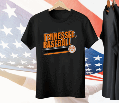 TENNESSEE VOLUNTEERS RETRO BASEBALL Tee Shirt