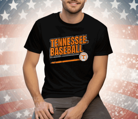 TENNESSEE VOLUNTEERS RETRO BASEBALL Tee Shirt