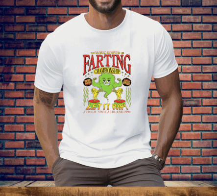 The International Farting Federation Worldwide Farting Championship Tee Shirt