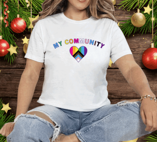 The queer community is my community Tee Shirt