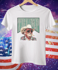 Trump Cowboy Western Make America Great Tee Shirt