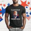 Trump Yes I Am Voting For a Convicted Felon T-Shirt