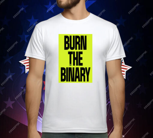 Tobin Heath Wearing A Burn The Binary T-Shirt