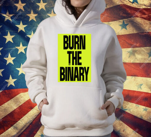 Tobin Heath Wearing A Burn The Binary T-Shirt