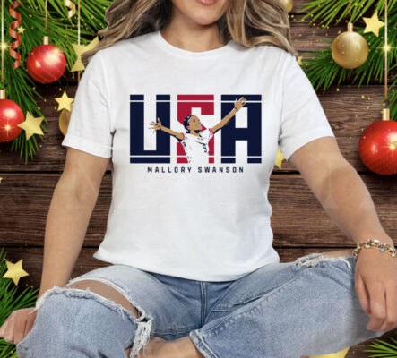 Mallory Swanson Usa Tee Shirt