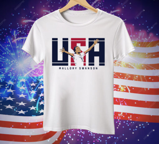 Mallory Swanson Usa Tee Shirt