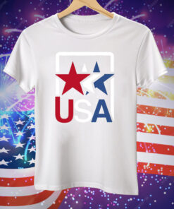 Usa Stars In Motion Tee Shirt