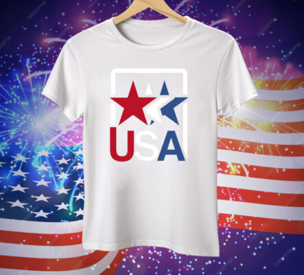 Usa Stars In Motion Tee Shirt