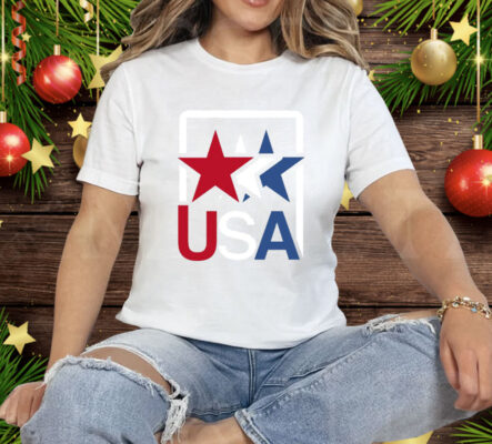 Usa Stars In Motion Tee Shirt