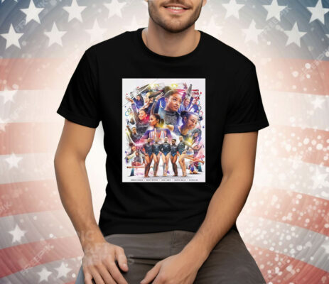 Usa Women’s Gymnastics Win Gold In Team Final Tee Shirt