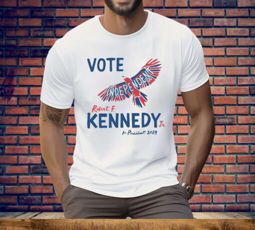 Vote Independent Robert F Kennedy Jr For President 2024 Tee Shirt - Image 2