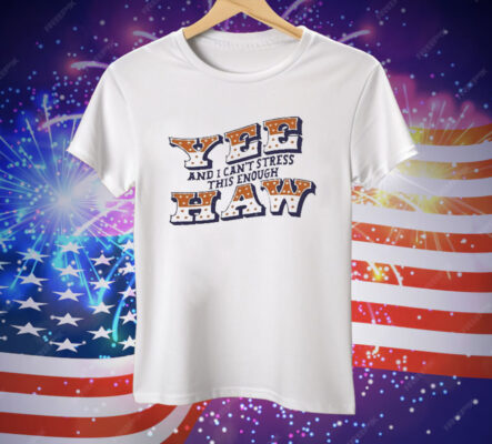 024 country now Yee Haw And I Can’t Stress This Enough Tee Shirt