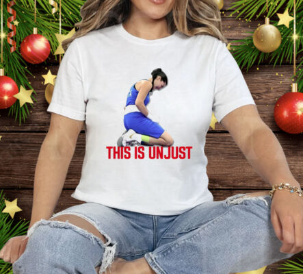 Angela Carini This Is Unjust Tee Shirt