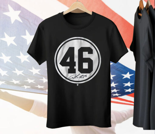 Andy Pettitte Number Circle Tee Shirt